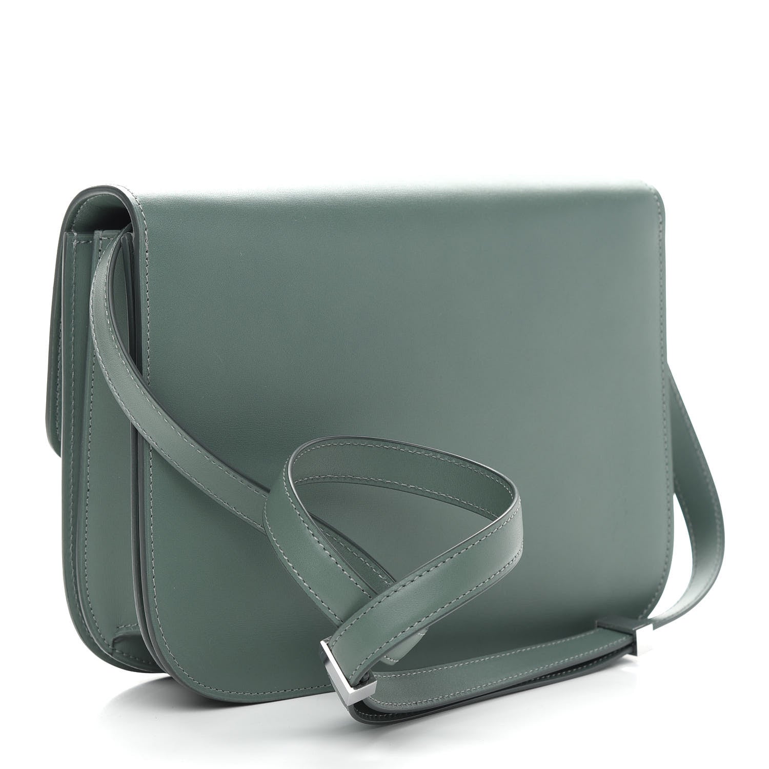 Celine Box Calfskin Medium Classic Box Flap Bag Jade 2 of 15