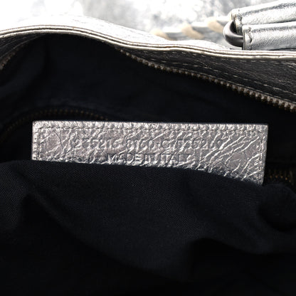 Balenciaga Metallic Agneau Classic Hardware Velo Gris Aluminum 6 of 13