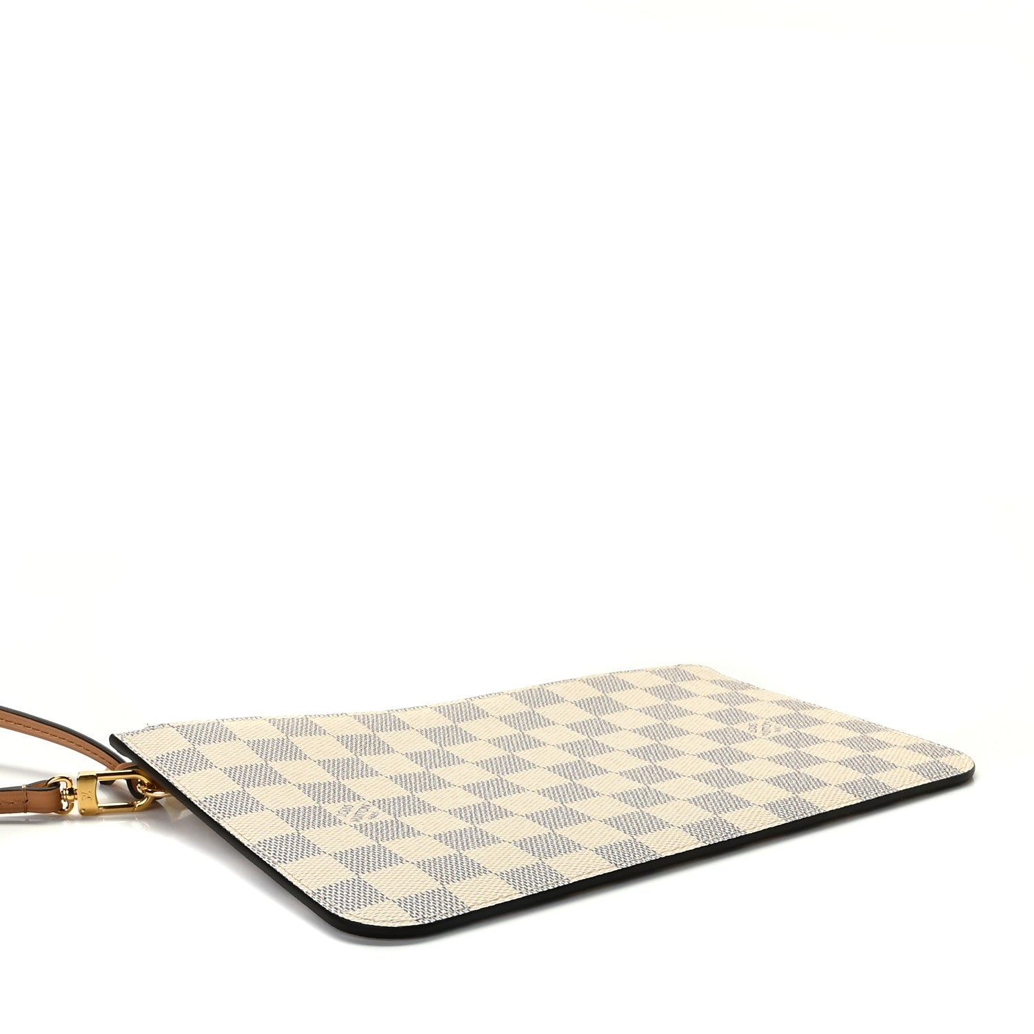 Louis Vuitton Damier Azur Braided Neverfull MM GM Pochette 6 of 8
