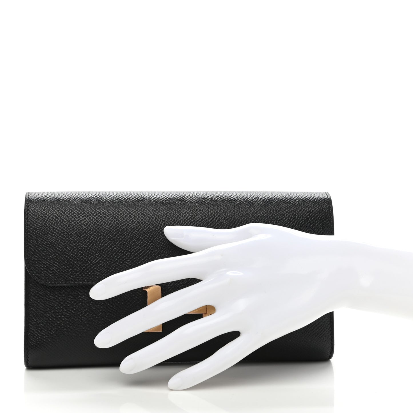 Epsom Constance Long Wallet Black
