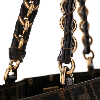 Fendi Zucca Mia Tote Tobacco 10 of 10