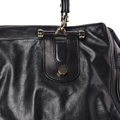 Gucci Dialux Pop Bamboo Large Top Handle Tote Black 12 of 17