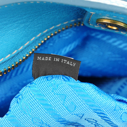 Prada Vitello Daino East West Tote Voyage 7 of 9