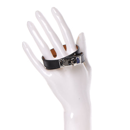Hermes Chamonix Kelly Double Tour Bracelet S Black 2 of 6