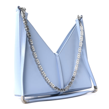 Givenchy Box Calfskin Small Cut Out Shoulder Bag Light Blue 3 of 10