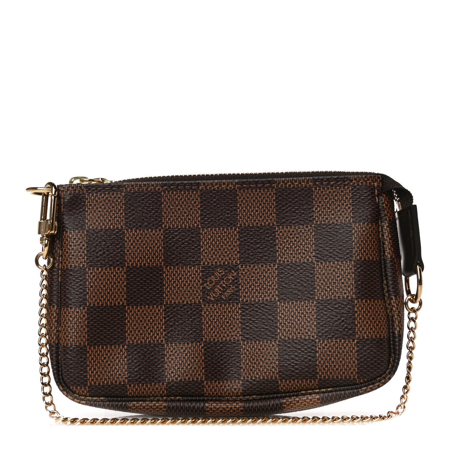 Louis Vuitton Damier Ebene Mini Pochette Accessories 1 of 10
