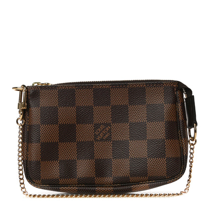 Louis Vuitton Damier Ebene Mini Pochette Accessories 1 of 10