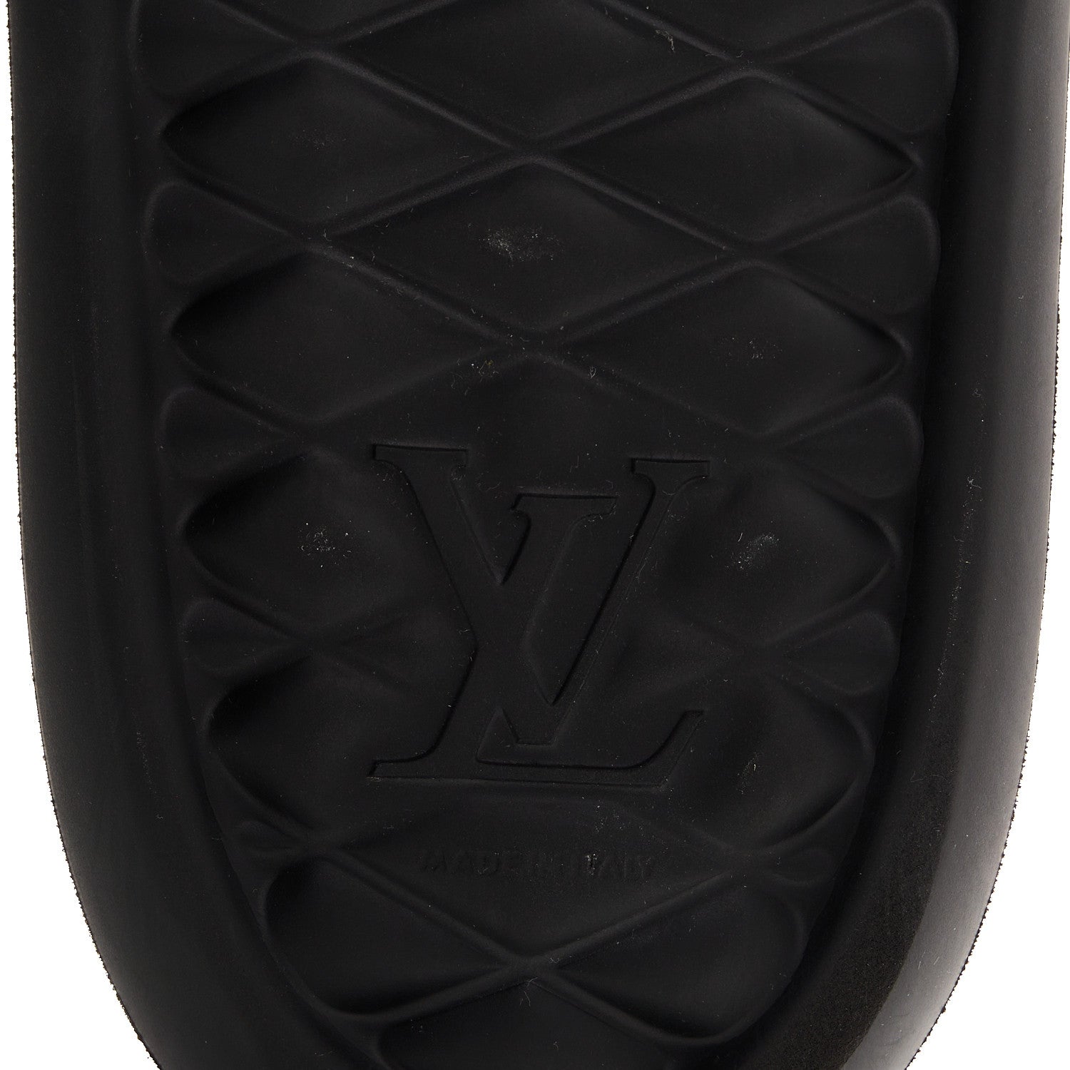 Louis Vuitton Rubber Monogram Mens Waterfront Mules 8 Macassar 7 of 9