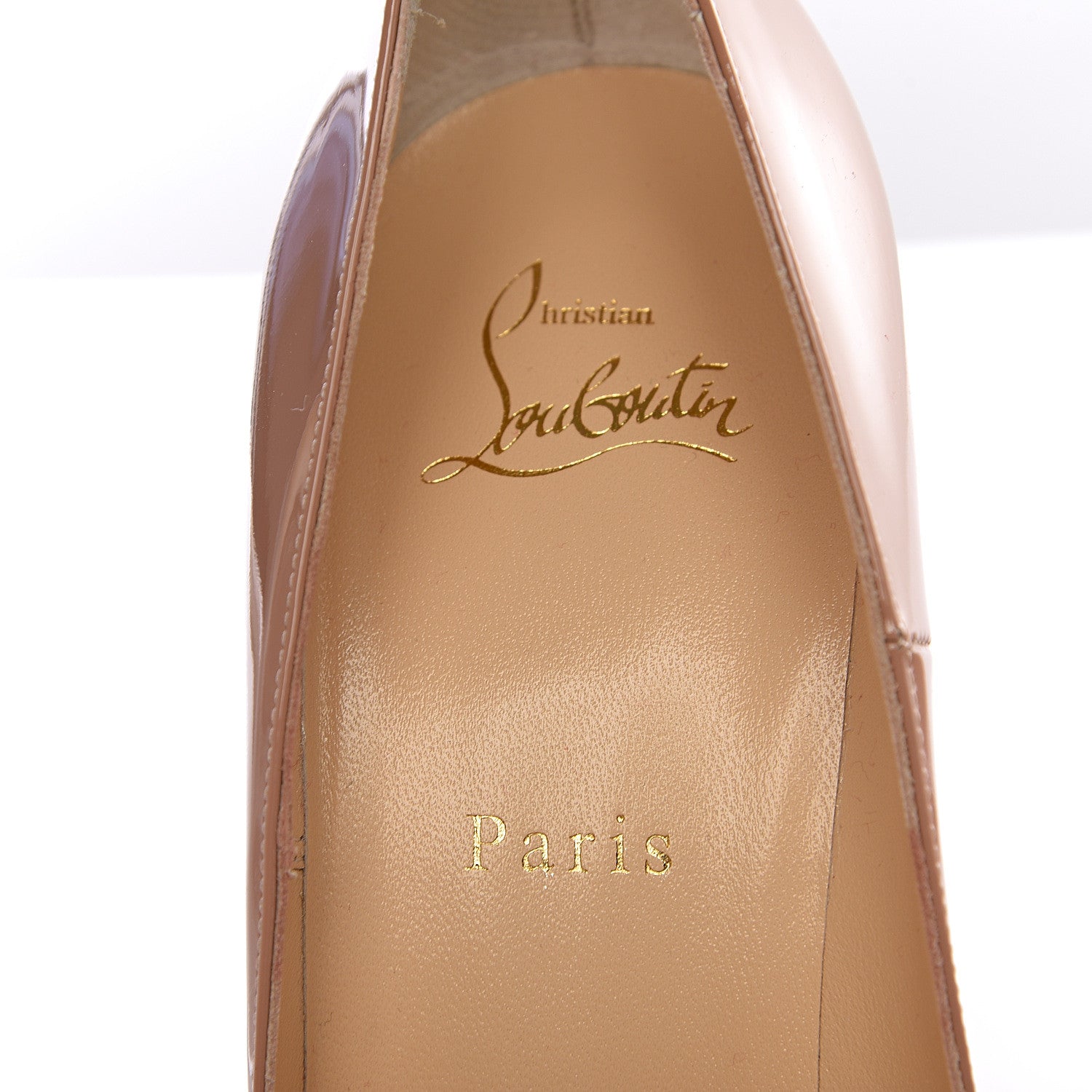 Christian Louboutin Patent So Kate 120 Pumps 39 Nude 6 of 8
