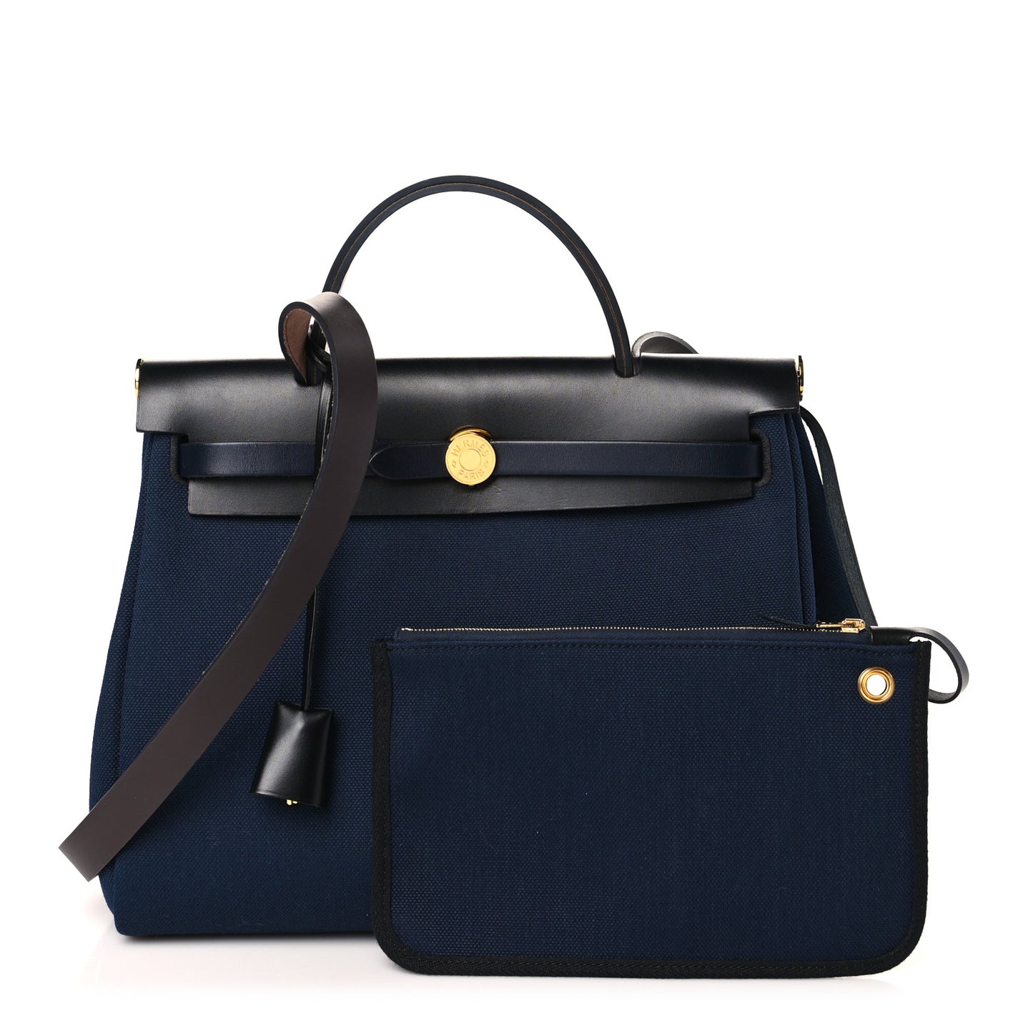 Military Toile Vache Hunter Herbag Zip Retourne 31 PM Bleu Indigo Black