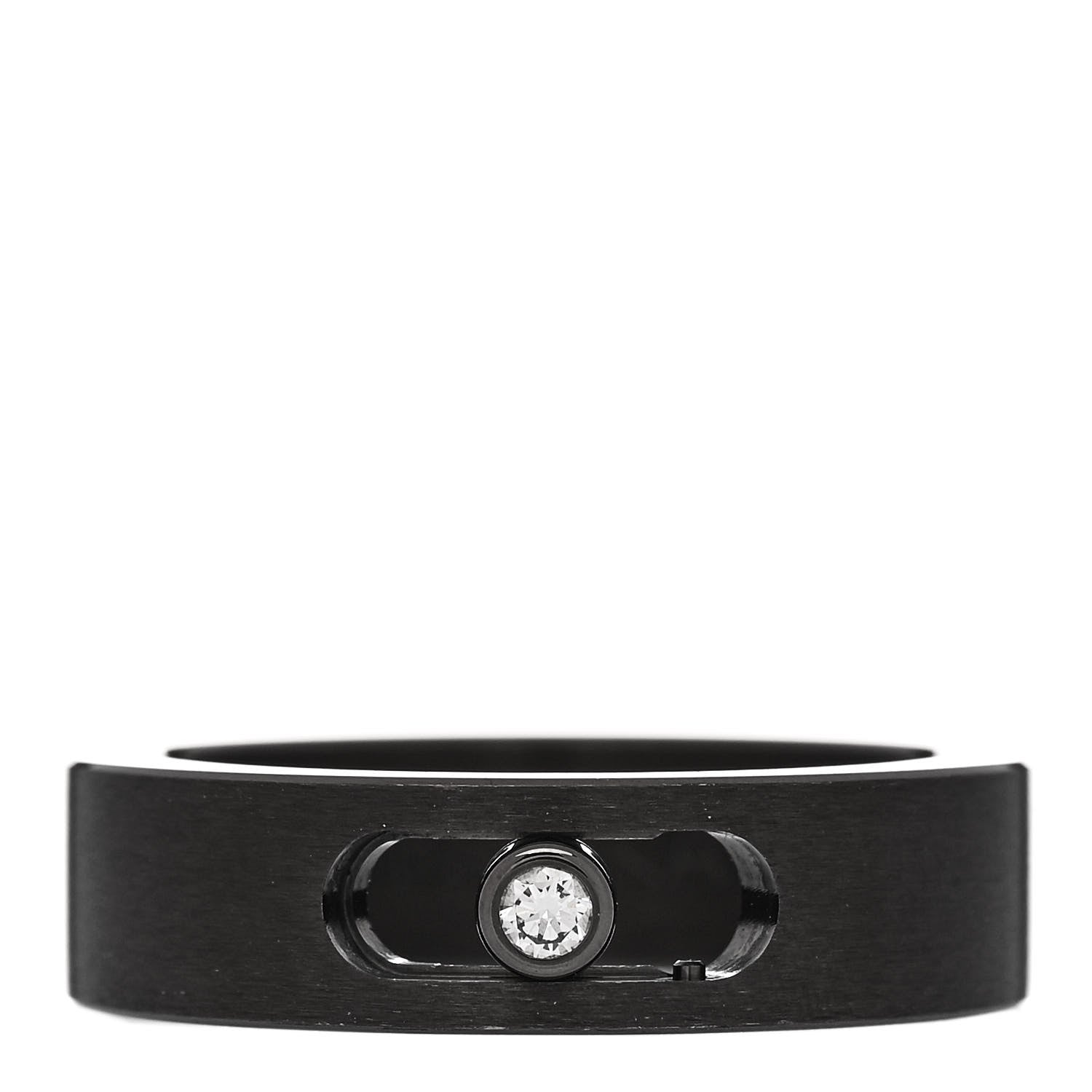 Messika Titanium Graphite Move SM Ring 58 8.25 1 of 7
