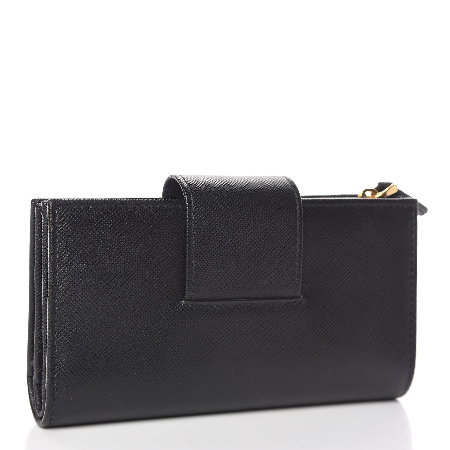 Saffiano Metal Medium Wallet Black