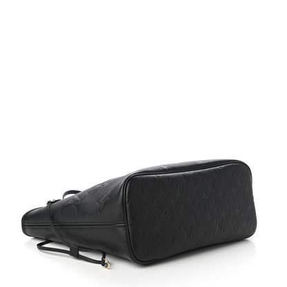 Louis Vuitton Empreinte Monogram Giant Neverfull MM Black 4 of 9