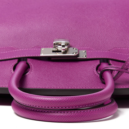 Hermes Epsom Birkin 30 Anemone 12 of 31