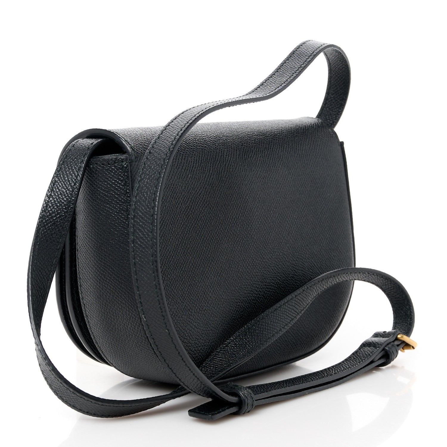 Balenciaga Grained Calfskin Logo Ville Day Bag XS Black 3 of 11