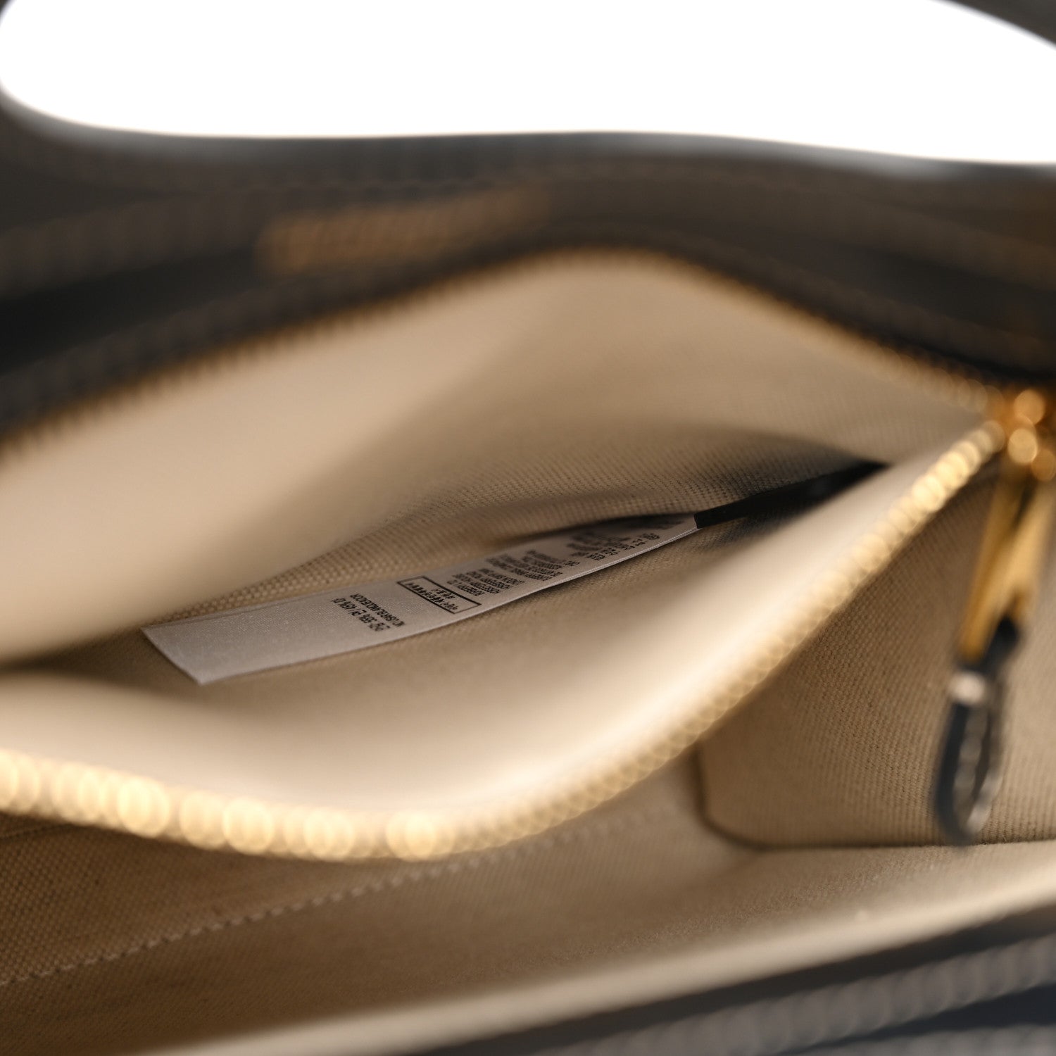 Burberry Smooth Calfskin Canvas Two Tone Mini Pocket Bag Black Tan 7 of 11