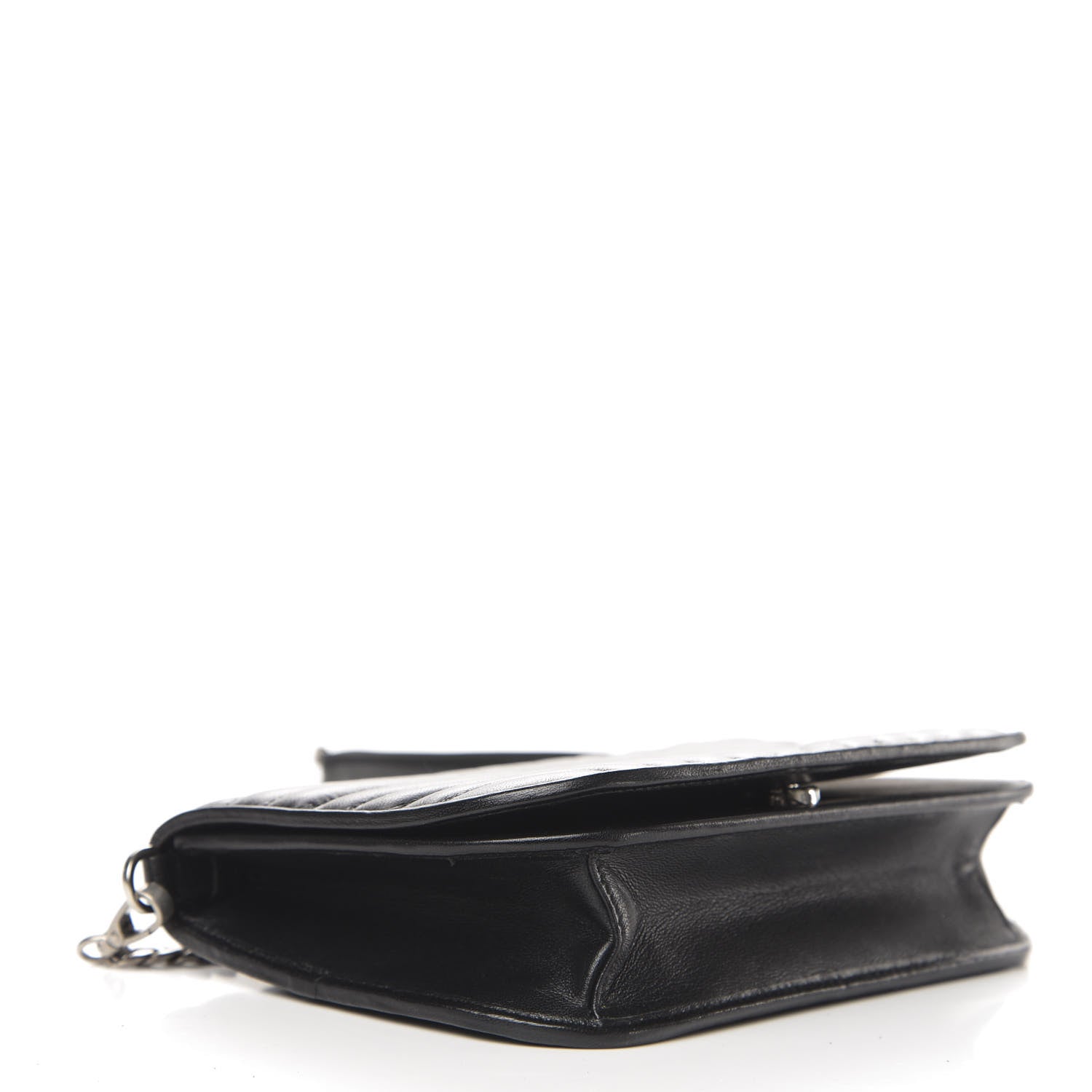 Prada Soft Calfskin Impunture Small Diagramme Crossbody Bag Black 4 of 10