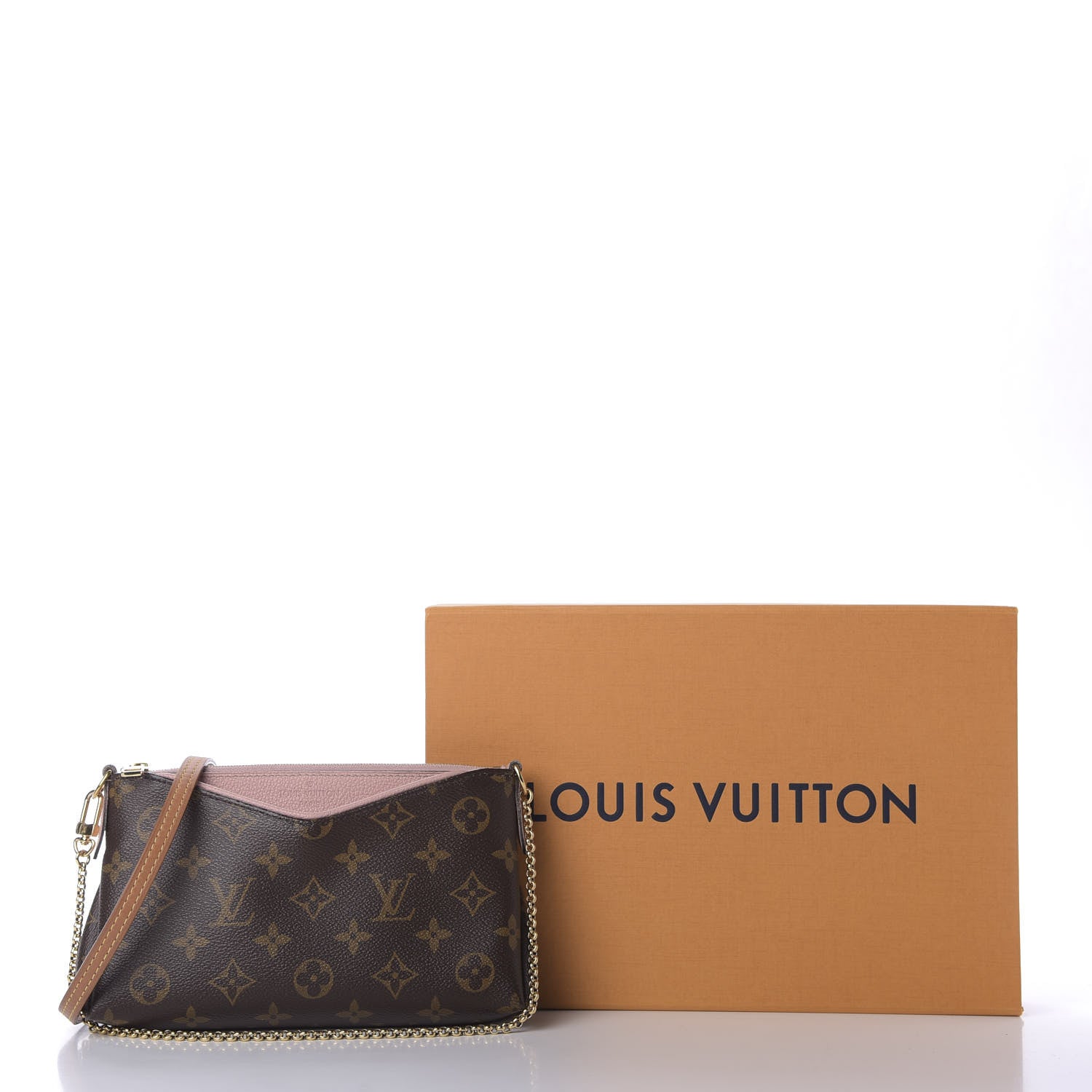 Louis Vuitton Monogram Pallas Clutch Rose Poudre 10 of 10
