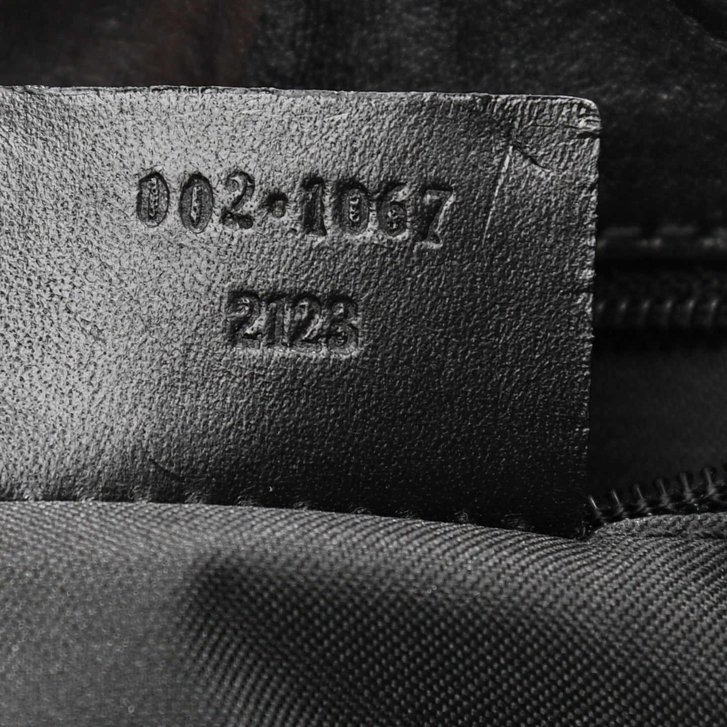 Monogram Jackie Shoulder Bag Black