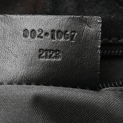 Gucci Monogram Jackie Shoulder Bag Black 7 of 10