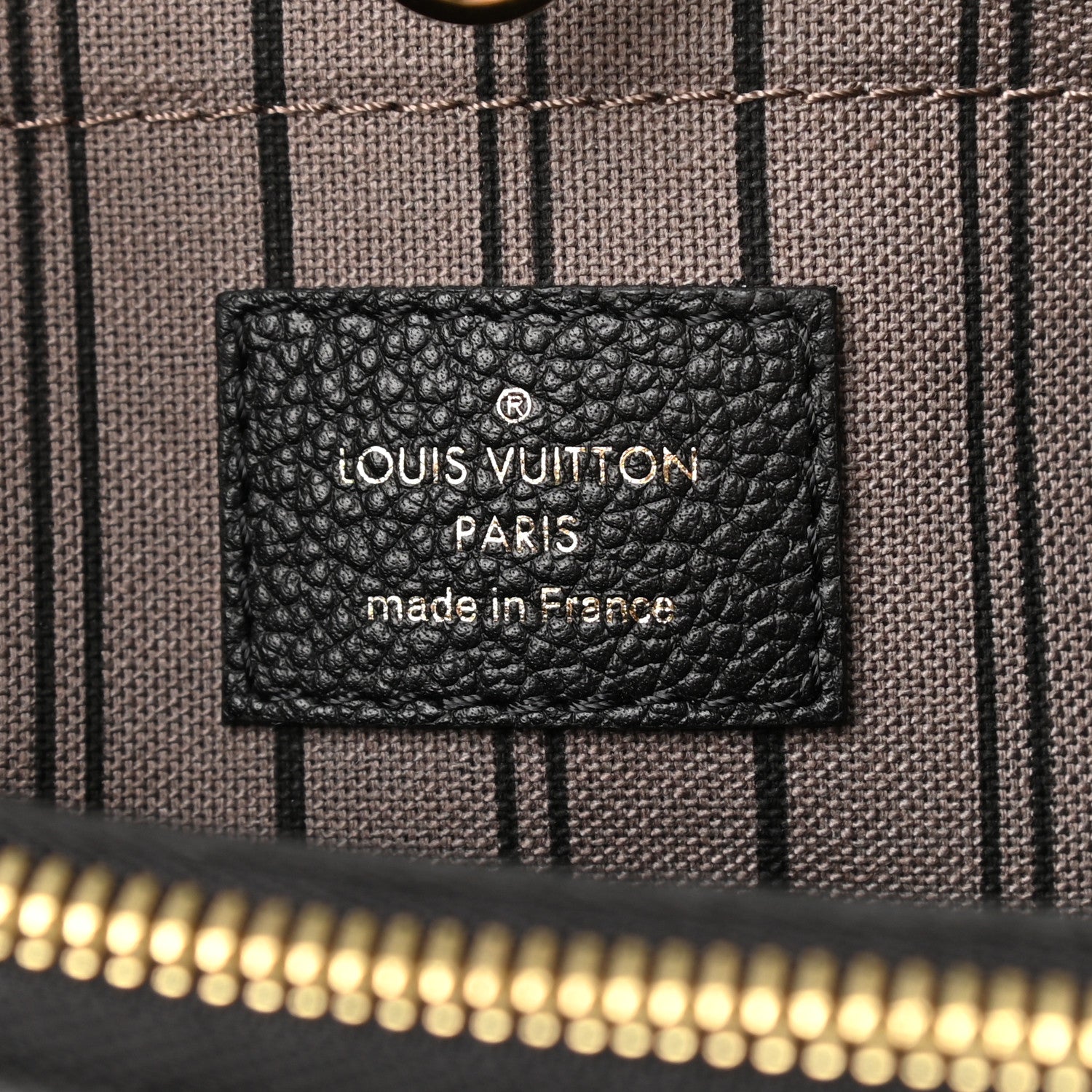Louis Vuitton Empreinte Montaigne BB Black 6 of 9