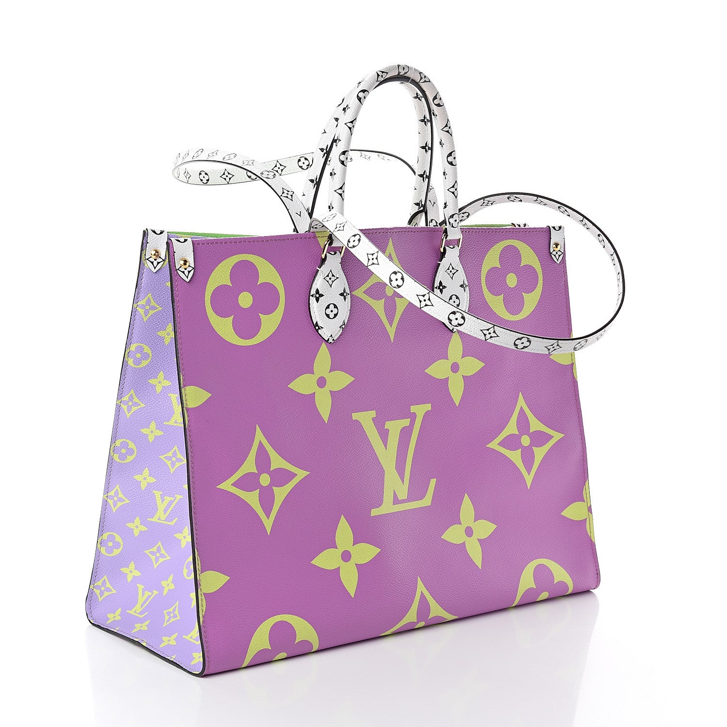 Louis Vuitton Monogram Giant Onthego GM Pink Lilac 2 of 8