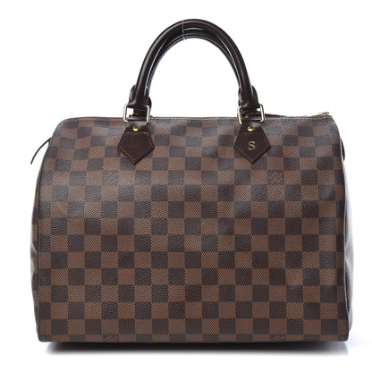Louis Vuitton Damier Ebene Speedy 30 1 of 11