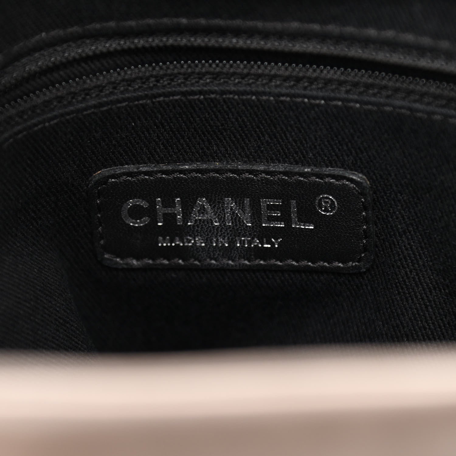 Chanel Iridescent Calfskin Jumbo In the Mix Double Flap Dark Grey 6 of 10