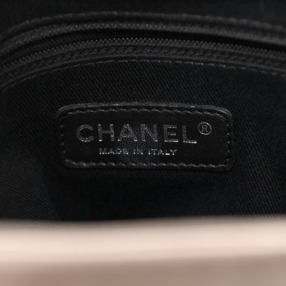 Chanel Iridescent Calfskin Jumbo In the Mix Double Flap Dark Grey 6 of 10