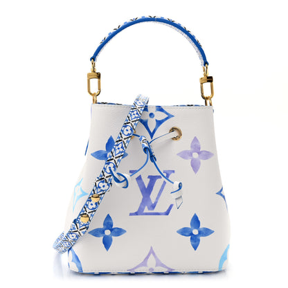 Louis Vuitton Monogram Giant By The Pool 2.0 Neonoe BB Blue 1 of 11