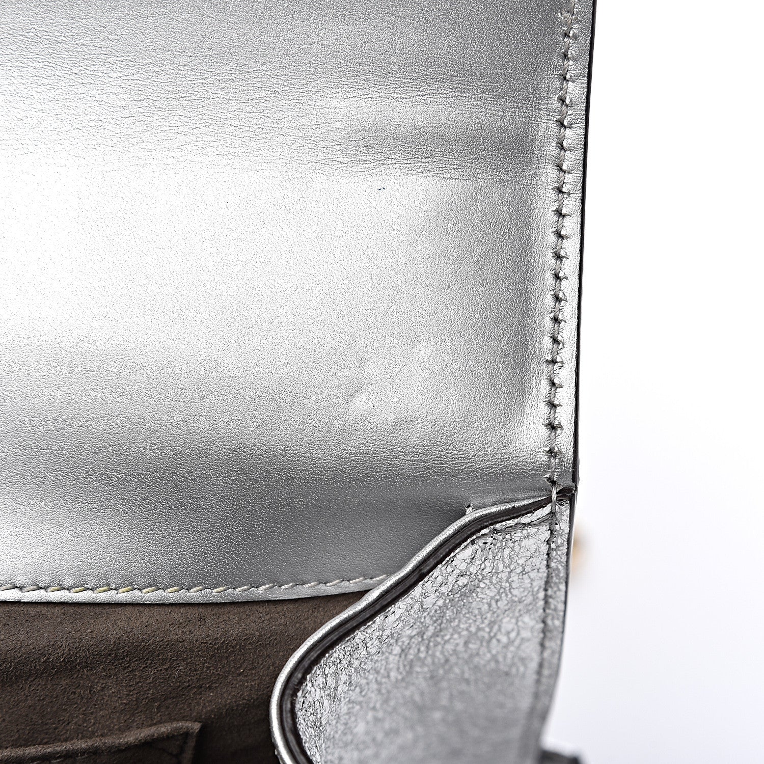 Gucci Galassia Small Padlock Shoulder Bag Argento 10 of 13
