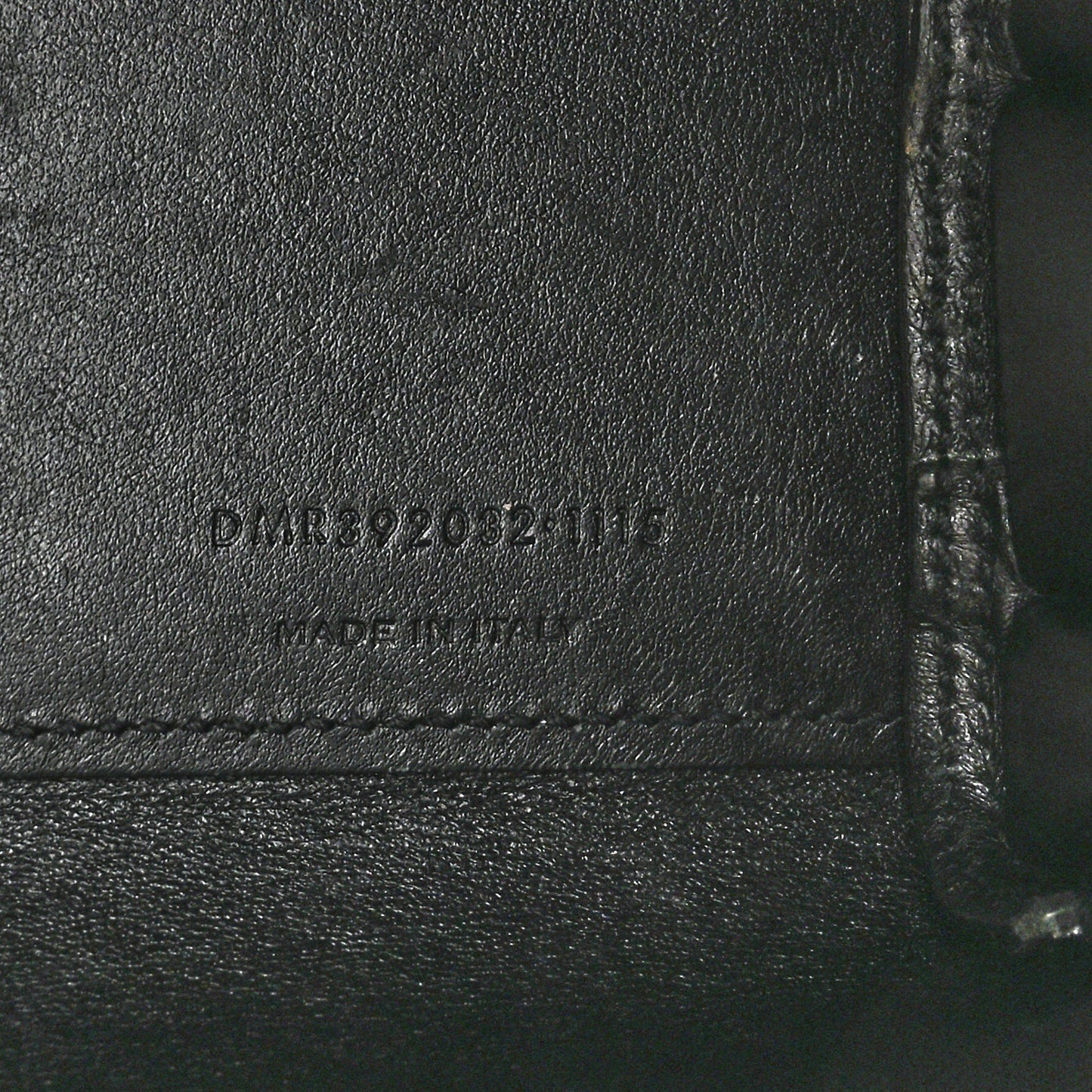 Grained Calfskin Baby Sac De Jour Black