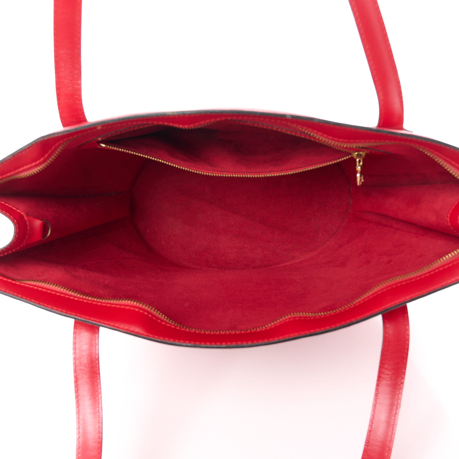 Louis Vuitton Epi Saint Jacques GM Castillan Red 5 of 13