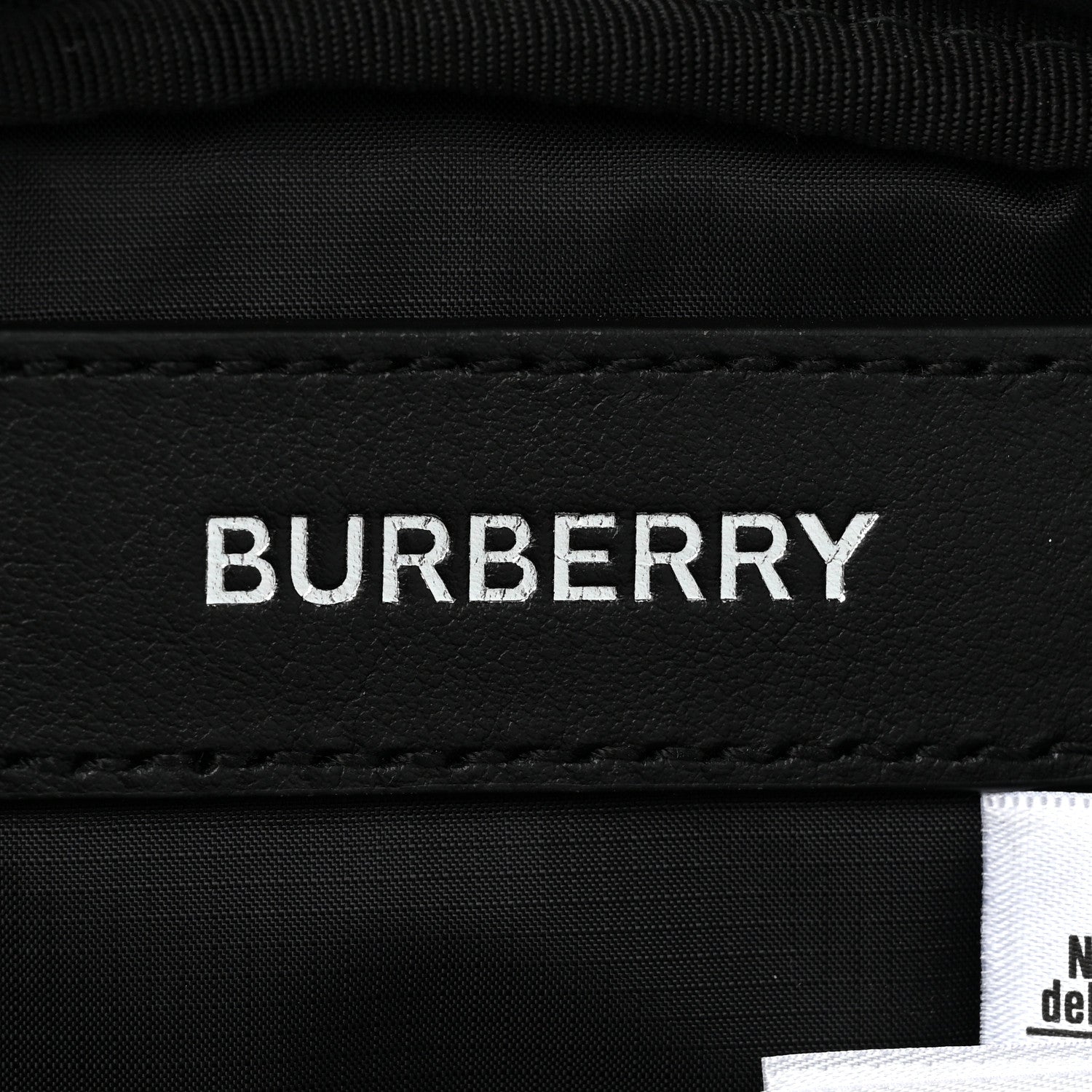 Burberry Econyl Logo Print Small Cannon Bum Bag Black 6 of 7