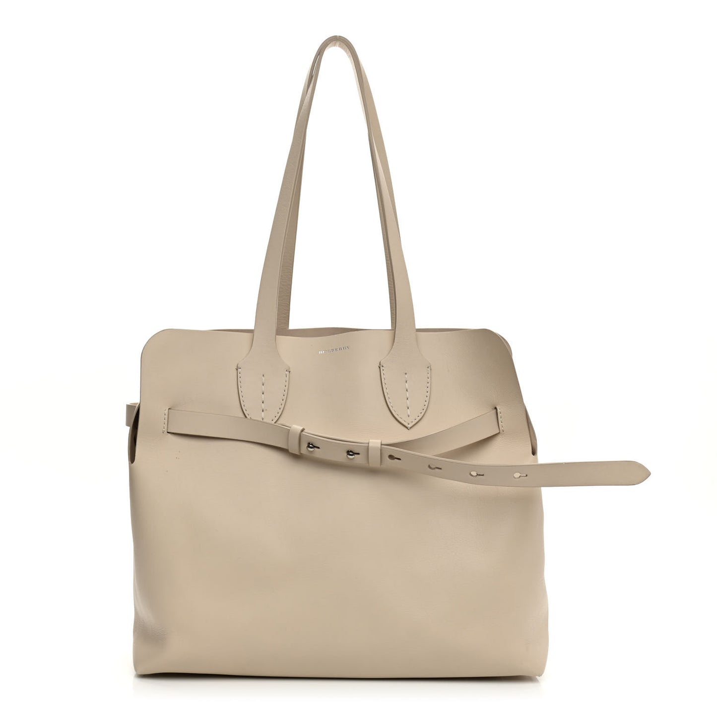 Soft Calfskin Medium Belt Bag Limestone
