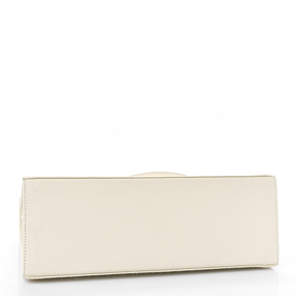 Salvatore Ferragamo Brushed Off Calfskin Iconic Large Top Handle Bag Magnolia 4 of 9