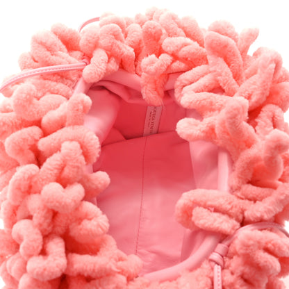 Bottega Veneta Chenille The Mini Pouch Pink 5 of 10