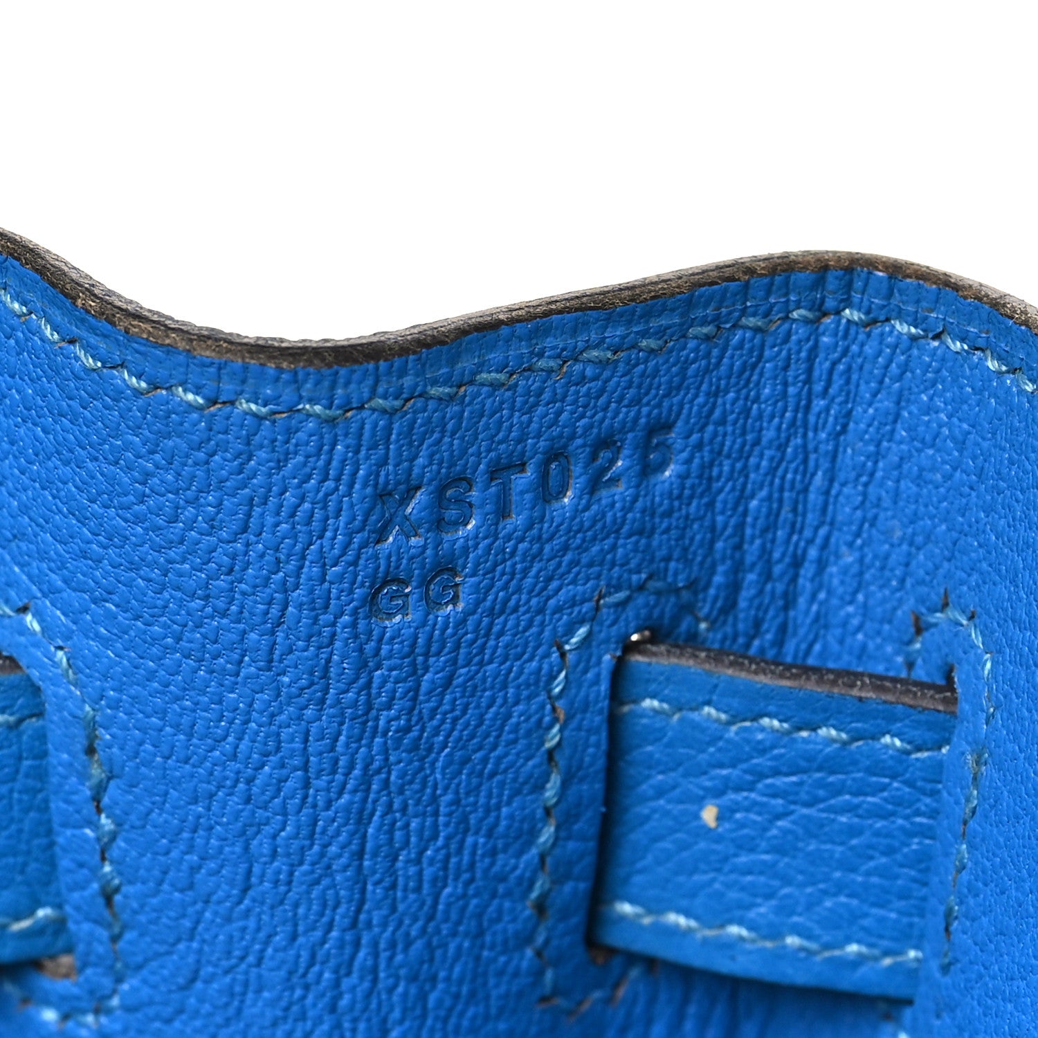 Hermes Evercolor Kelly Retourne 32 Bleu Zanzibar 7 of 13