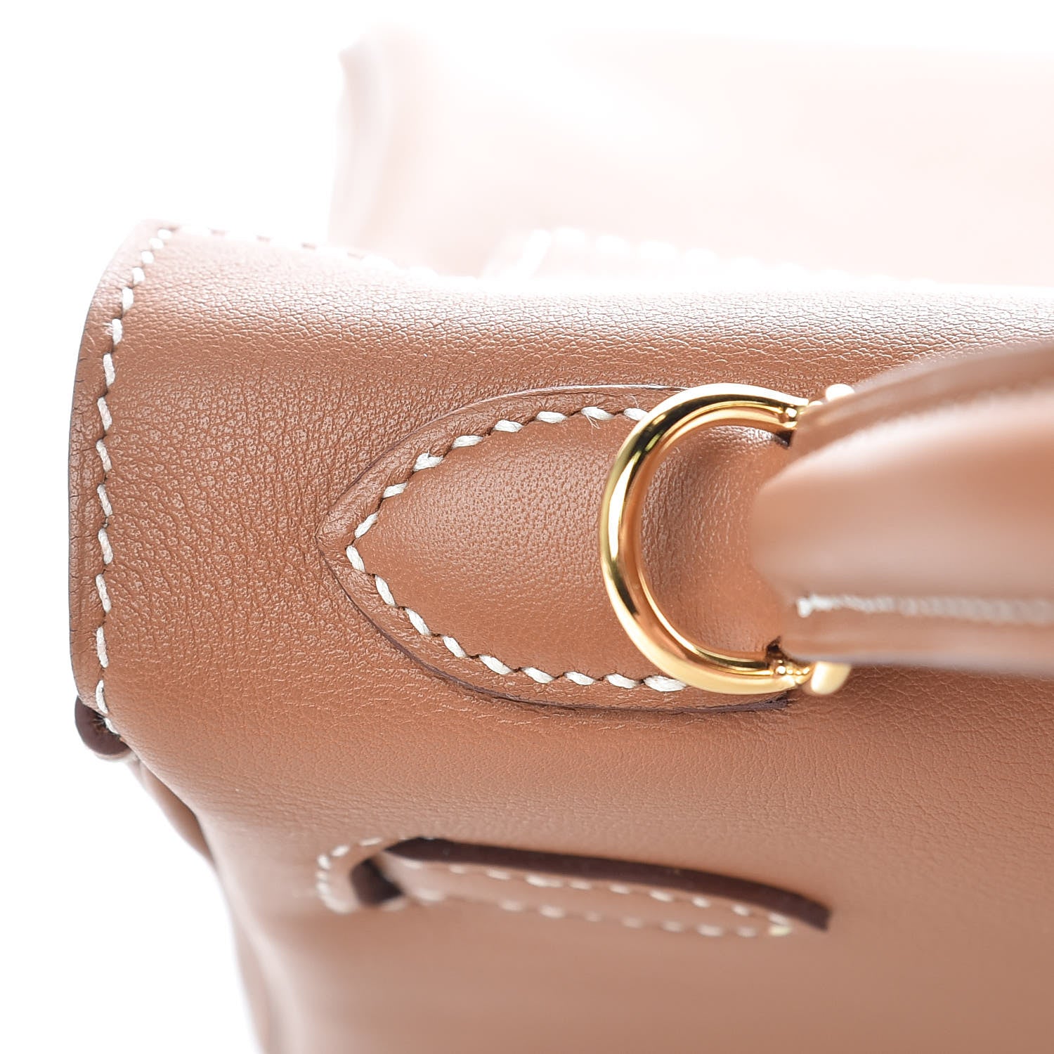 Hermes Swift Kelly Retourne 25 Gold 11 of 37