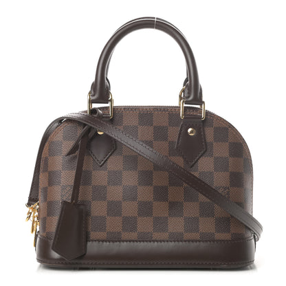 Louis Vuitton Damier Ebene Alma BB 1 of 11