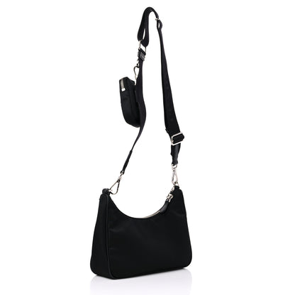 Prada Nylon Re-Edition 2005 Shoulder Bag Black 3 of 8