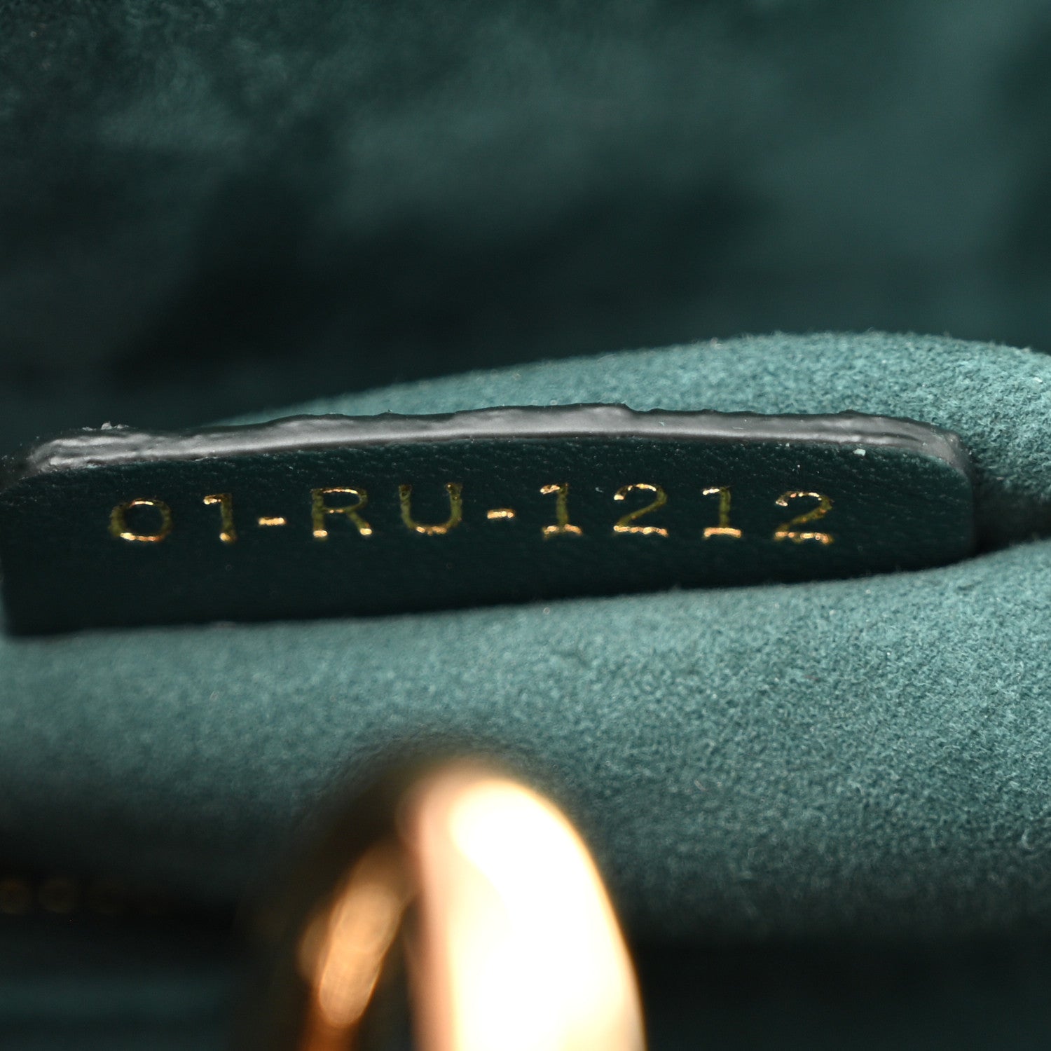 Christian Dior Lambskin Cannage Small My ABCDior Lady Dior Dark Green 7 of 14