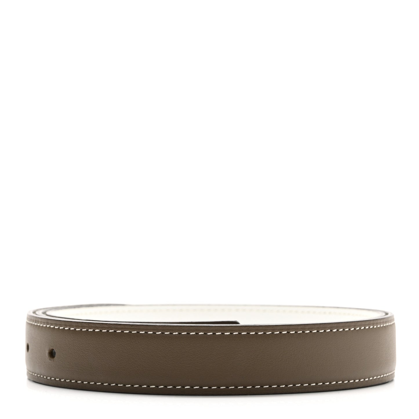 Swift Epsom 32mm Belt Strap 90 36 Etoupe White