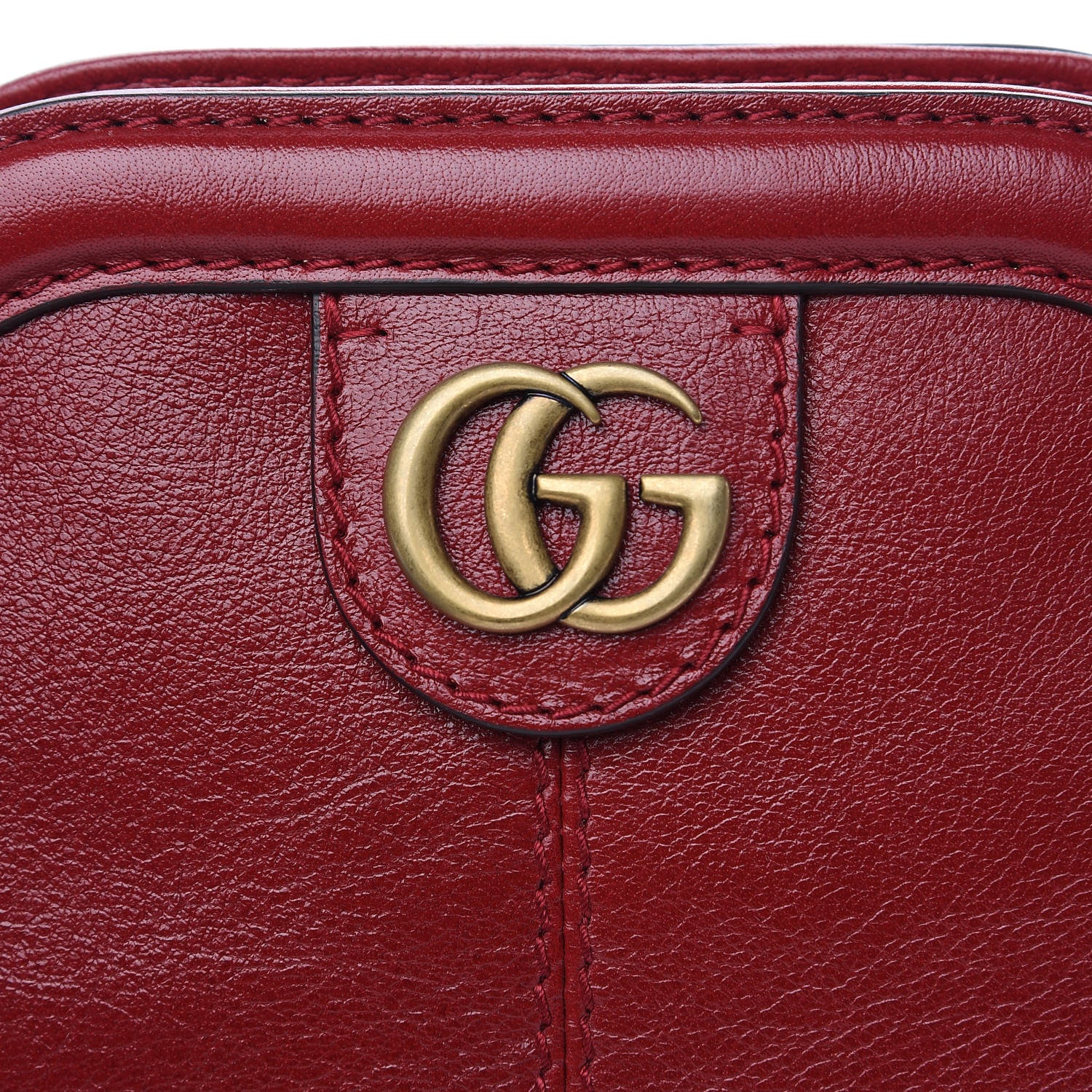 Gucci Piuma Lux Calfskin Small Re(Belle) Crossbody Bag Romantic Cerise 9 of 9