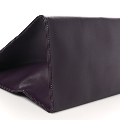 Telfar Vegan Leather Large Shopping Bag Eggplant 8 of 9