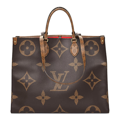 Louis Vuitton Reverse Monogram Giant Onthego GM 1 of 8