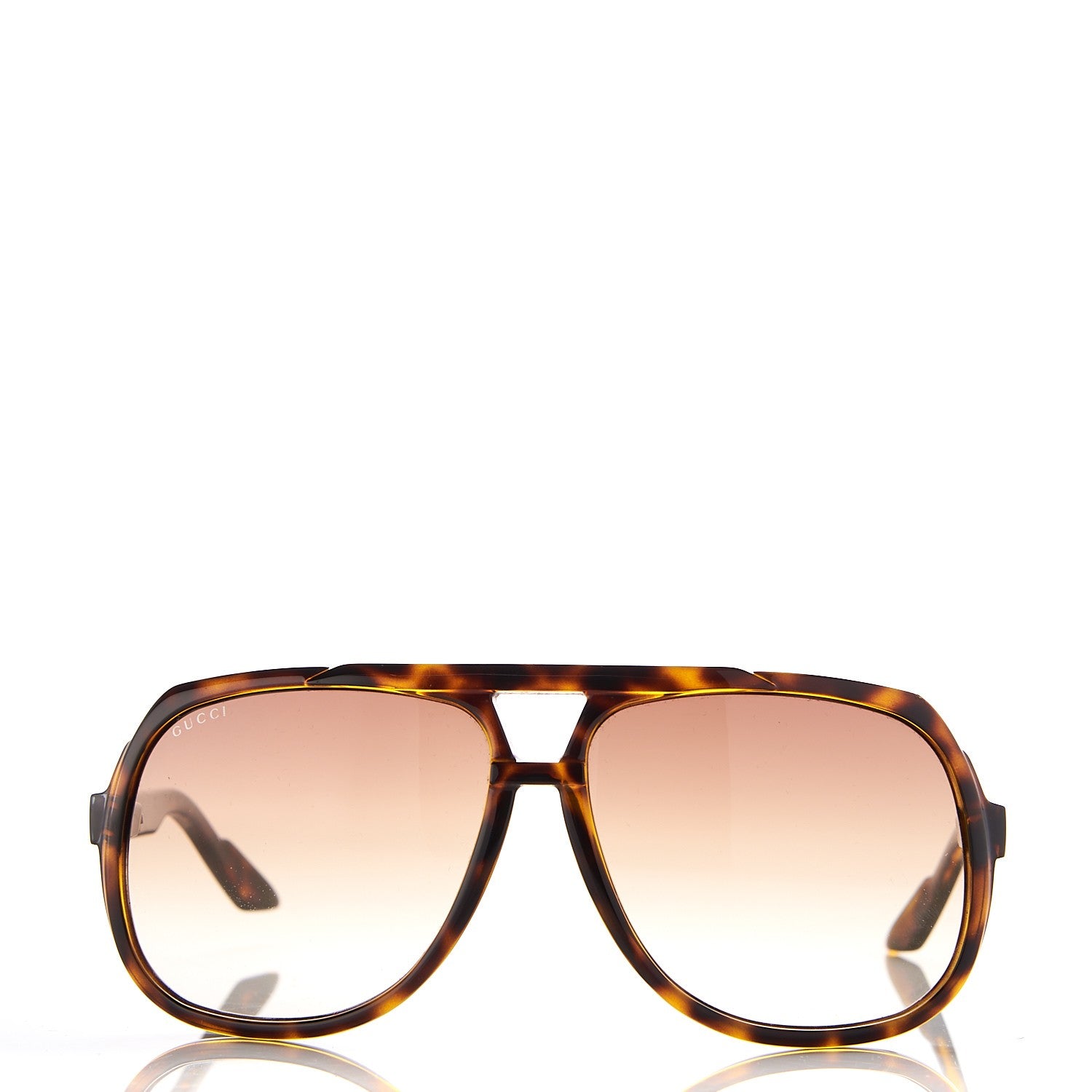 Gucci Acetate Aviator Sunglasses GG 1622/S Tortoise 2 of 8
