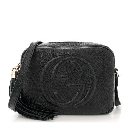 Gucci Pebbled Calfskin Small Soho Disco Bag Black 1 of 11