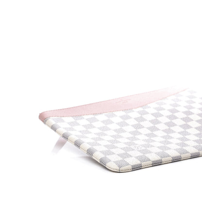 Louis Vuitton Damier Azur Daily Pouch Rose Poudre 5 of 9