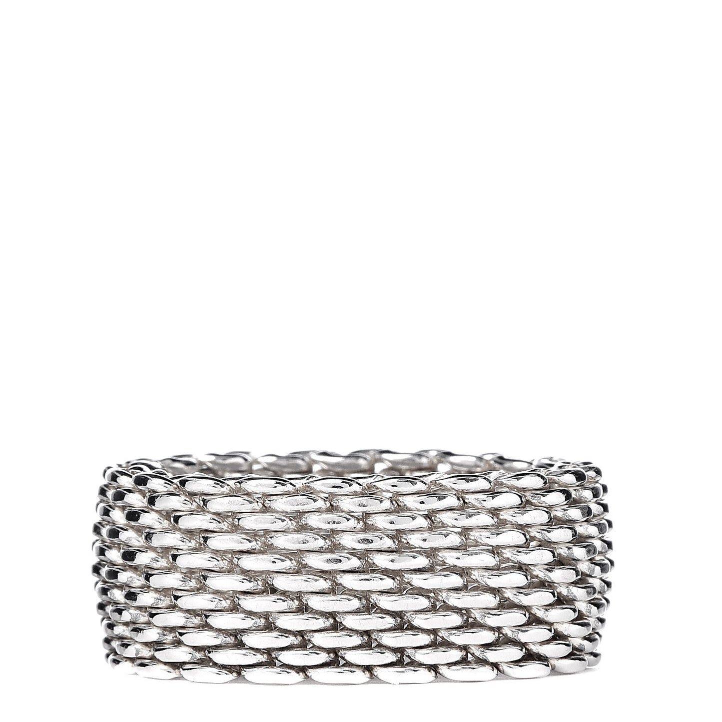 Sterling Silver Mesh Somerset Ring